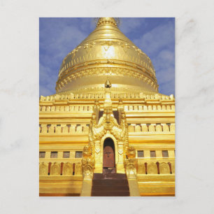 Asia, Myanmar (Burma), Bagan (Pagan). The Shwe Postcard