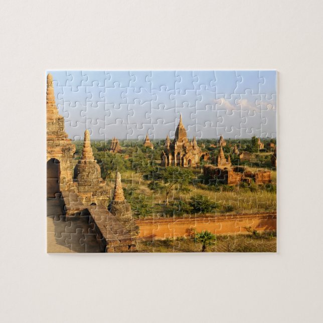 Asia, Myanmar (Burma), Bagan (Pagan). Various Jigsaw Puzzle (Horizontal)