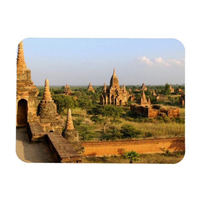 Asia, Myanmar (Burma), Bagan (Pagan). Various Magnet (Horizontal)