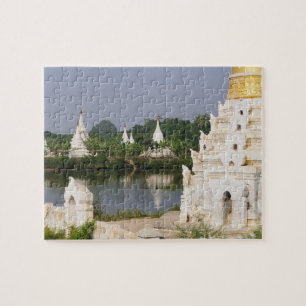 Asia, Myanmar (Burma), Mandalay. A buddhist Jigsaw Puzzle