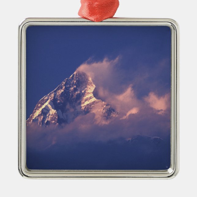 Asia, Nepal. Machhapuchhare Metal Ornament (Front)