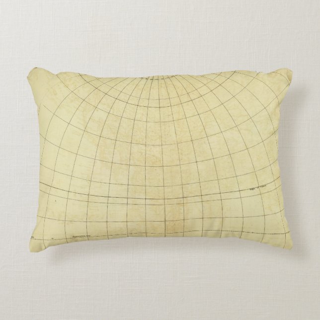 Asia Outline Accent Pillow (Front)