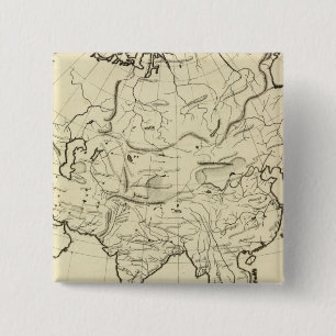 Asia outline map button