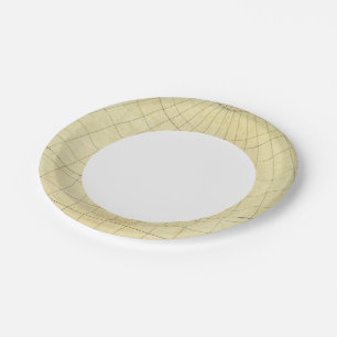 Asia Outline Paper Plates