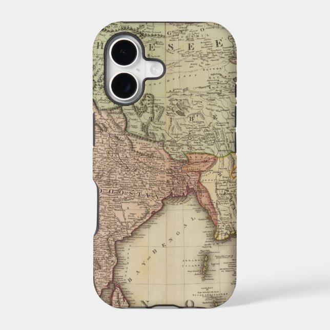 Asia, S sheets Iphone Case (Back)