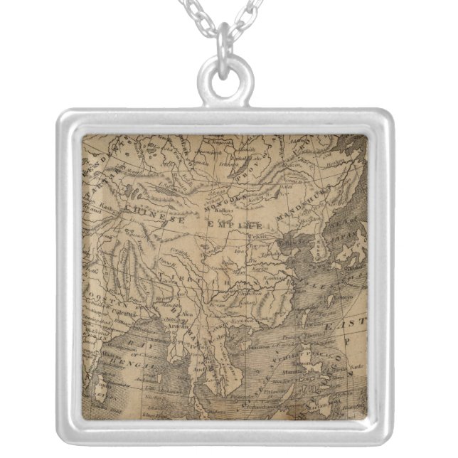 Asia Silver Plated Necklace (Front)