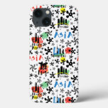 Asia | Symbols Pattern iPhone 13 Case
