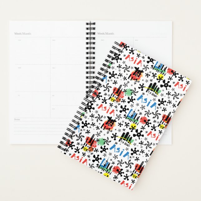 Asia | Symbols Pattern Planner (Display)