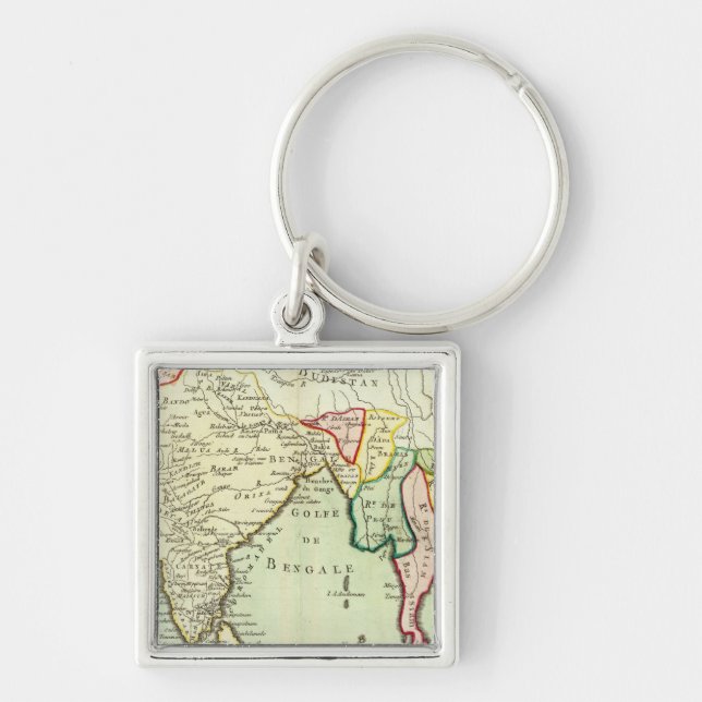 Asia, Thailand Keychain (Front)