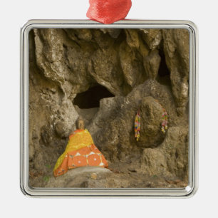 Asia, Thailand, Mae Hong Son, Buddha Images Metal Ornament