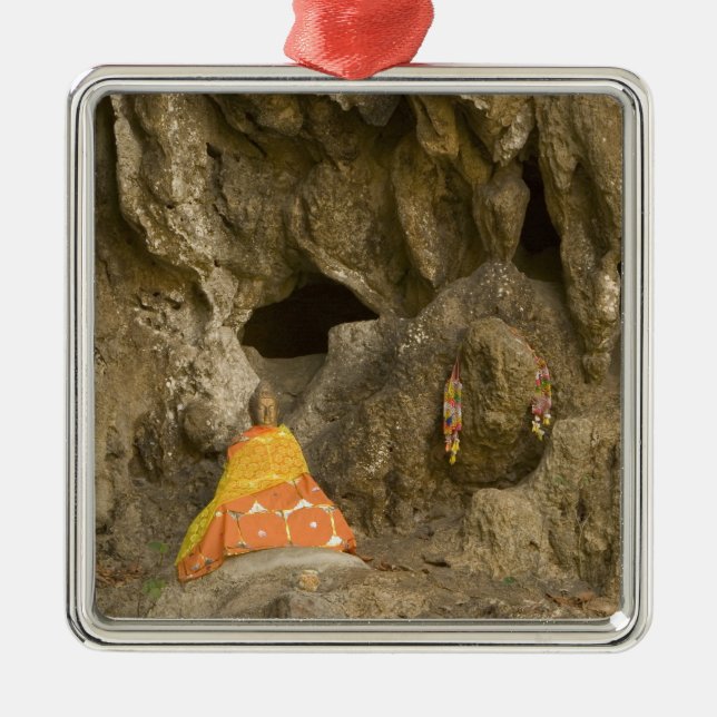 Asia, Thailand, Mae Hong Son, Buddha Images Metal Ornament (Front)