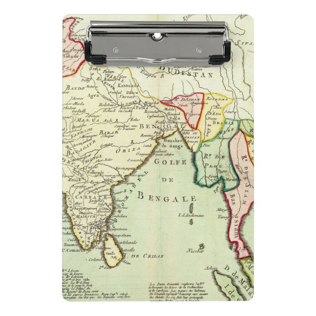 Asia, Thailand Mini Clipboard (Front)