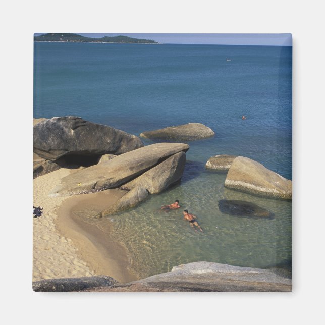 Asia, Thailand, Samui. Beach Magnet (Front)