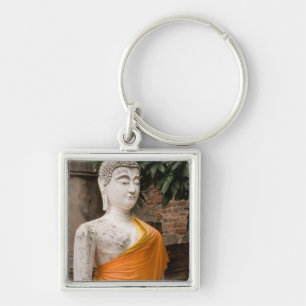 Asia, Thailand, Siam, Buddha at Ayutthaya Keychain