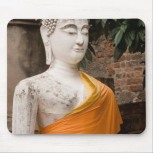 Asia, Thailand, Siam, Buddha at Ayutthaya Mouse Pad