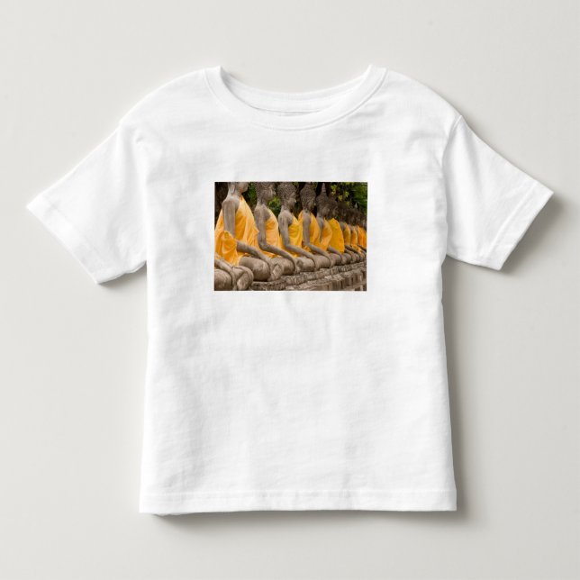 Asia, Thailand, Siam, Buddhas at Ayutthaya Toddler T-shirt (Front)