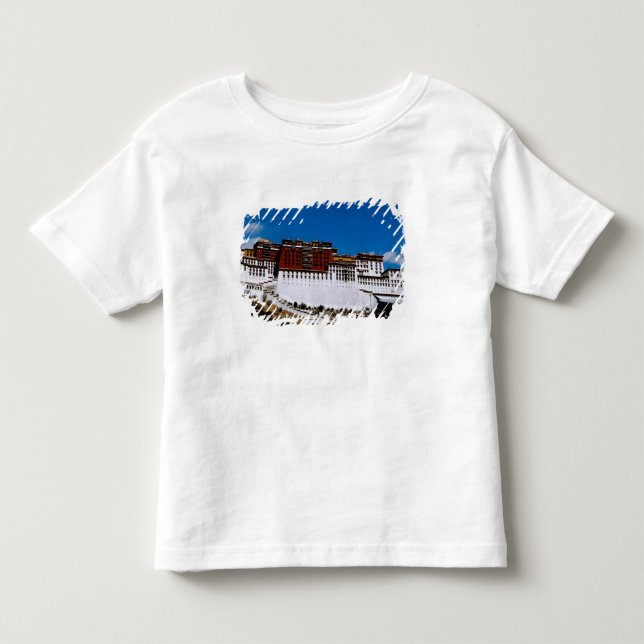 Asia, Tibet, Lhasa, Potala Palace aka Red 2 Toddler T-shirt (Front)