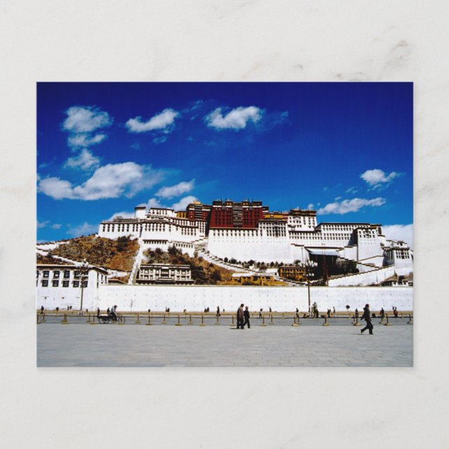 Asia, Tibet, Lhasa, Potala Palace. UNECSO Postcard (Front)