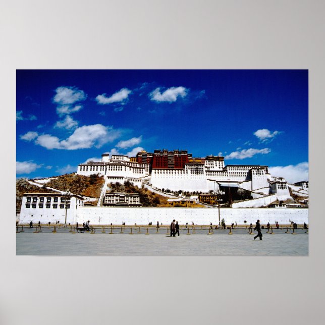 Asia, Tibet, Lhasa, Potala Palace. UNECSO Poster (Front)