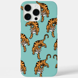 Asia Tiger Pattern iPhone 16 Pro Max Case