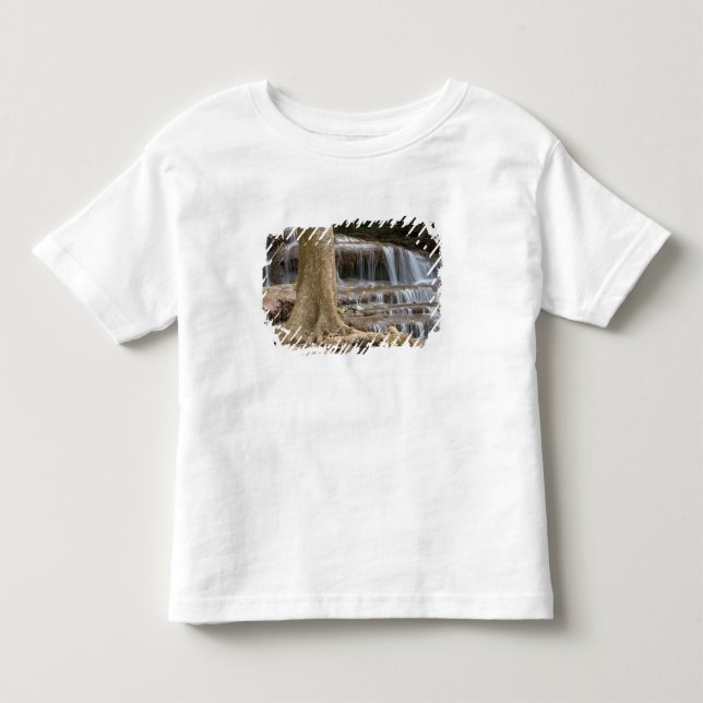 Asia, Waterfall on the border between Thailand Toddler T-shirt (Front)