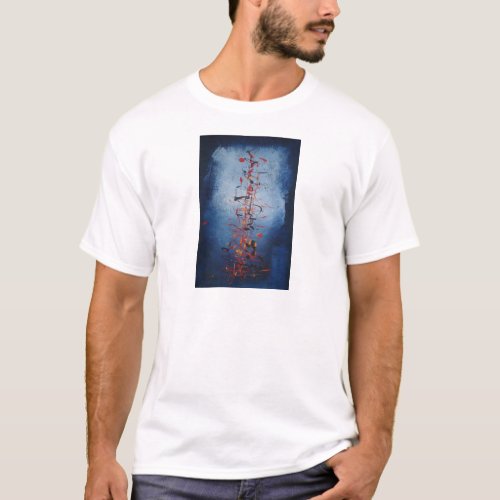 Asian Abstract Art T_Shirt