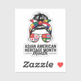 asian american and pacific islander heritage month sticker
