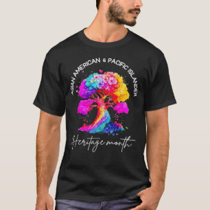 Asian American Pacific Islander Heritage Colorful T-Shirt