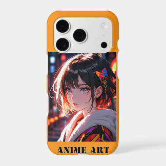 Asian anime cute girl design iPhone 17 pro case