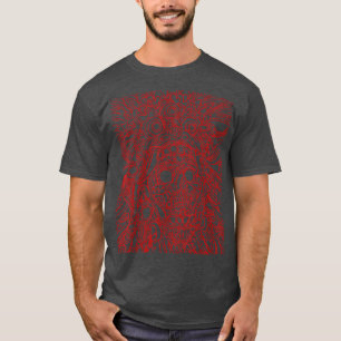 Asian antient skull 211 T-Shirt