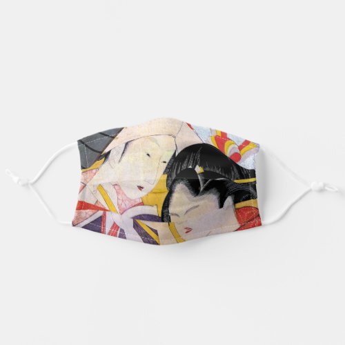 Asian Art Geishas Adult Cloth Face Mask