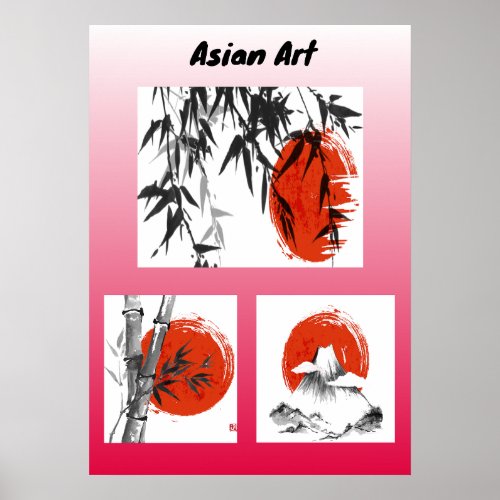 Asian Art Poster