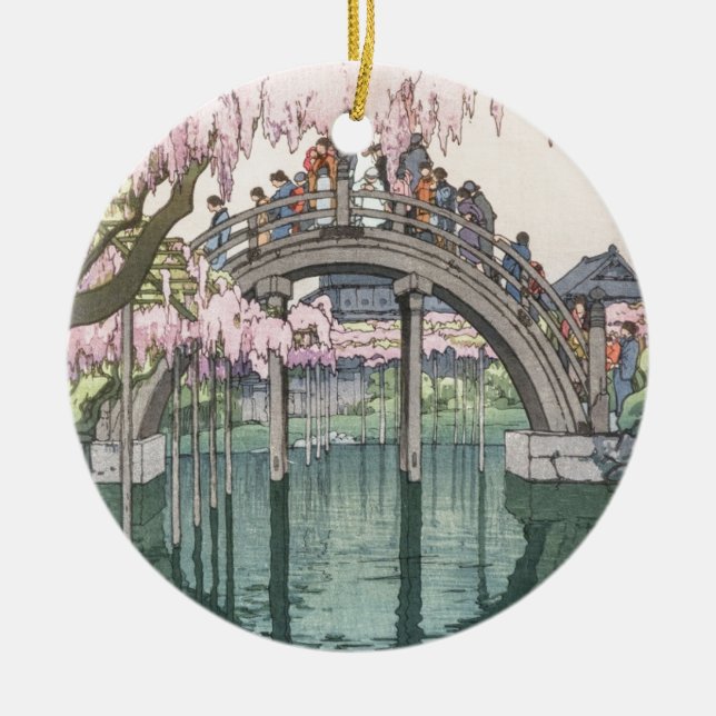 Asian Art Vintage Oriental Classic Masterpiece Ceramic Ornament (Front)