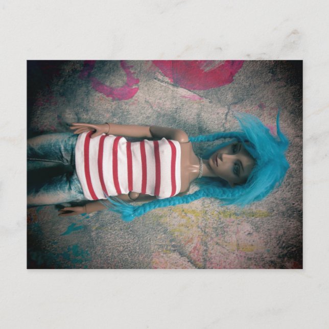 Asian Ball-Jointed Doll Bobobie Weylin postcard (Front)