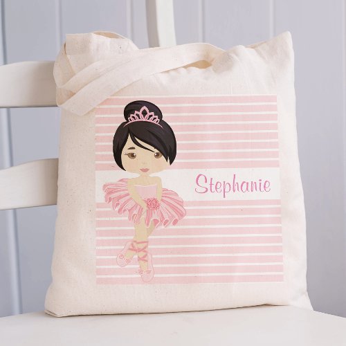 Asian Ballerina Two Sided Tote Bag