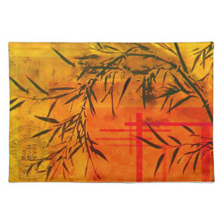 Asian Bamboo Art Placemat