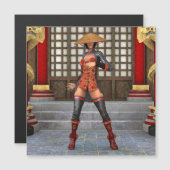 Asian Battle Woman (Front/Back)