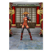 Asian Battle Woman (Front)
