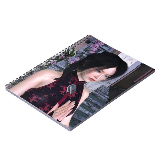 Asian Beauty Notebook (Left Side)