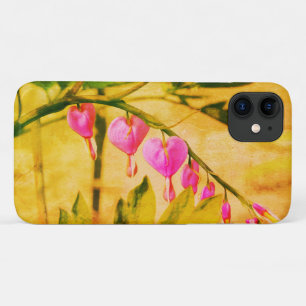 Asian Bleeding Heart Lamprocapnos Flower iPhone 11 Case