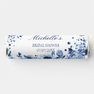 Asian Chinoiserie Light Blue Floral Bridgerton Breath Savers® Mints