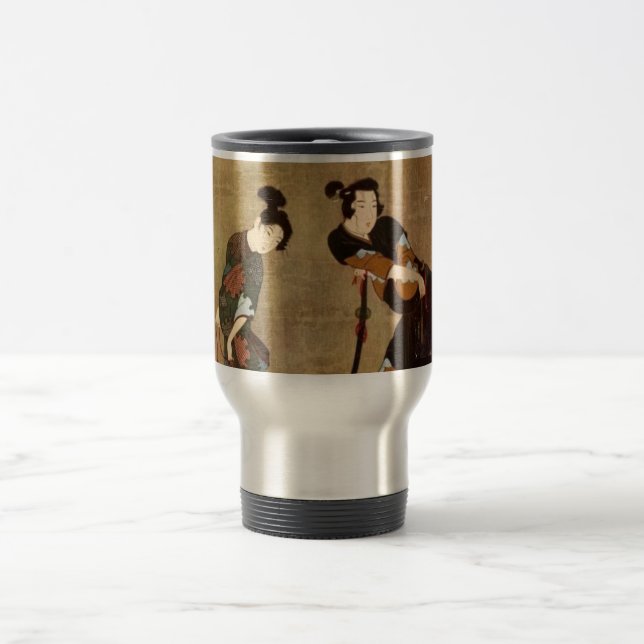 Asian Couple Travel Mug (Center)
