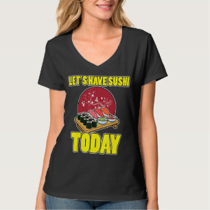 Asian diner food sushi sushiman sashimi Japan Rice T-Shirt