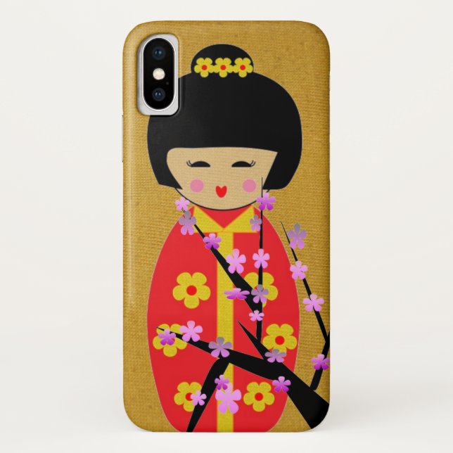 Asian Dolls Case-Mate iPhone Case (Back)