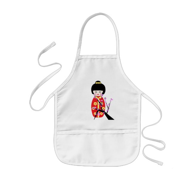 Asian Dolls Kids' Apron (Front)