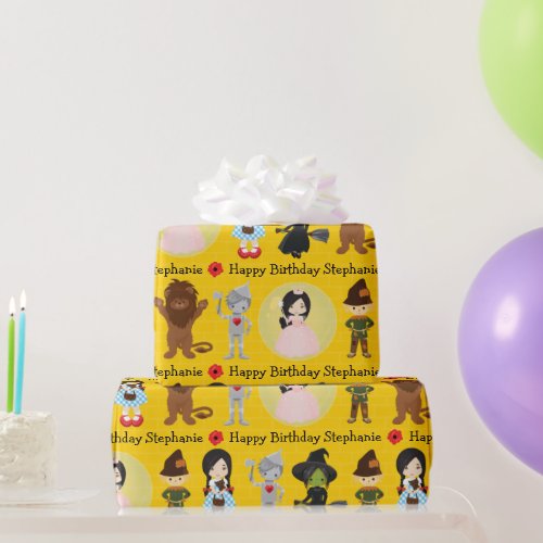 Asian Dorothy of OZ  Wrapping Paper