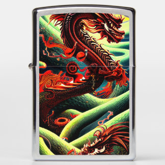 ASIAN DRAGON  BOTTLE COOLER ZIPPO LIGHTER
