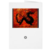 Asian Dragon Cards (Back)