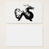 Asian Dragon Silhouette (Front & Back)