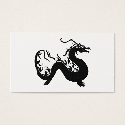 Asian Dragon Silhouette (Front)